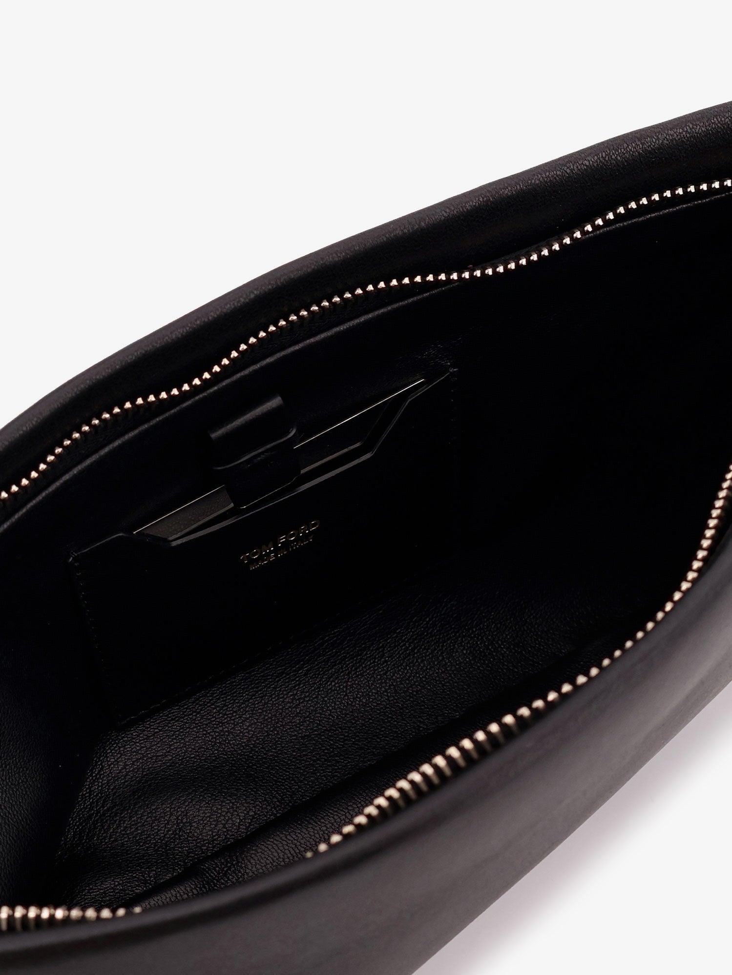 Tom Ford Women's Aura Leather Clutch Bag Black