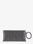 Tom Ford Women's Aura Leather Clutch Bag Black, view 2