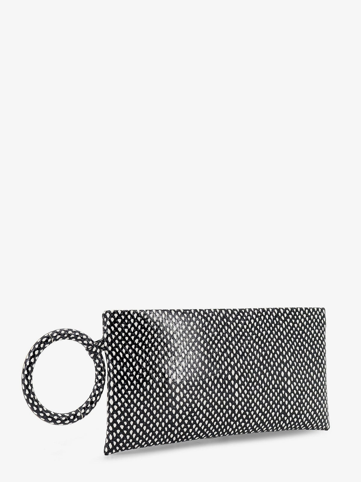 Tom Ford Women's Aura Leather Clutch Bag Black, view 3