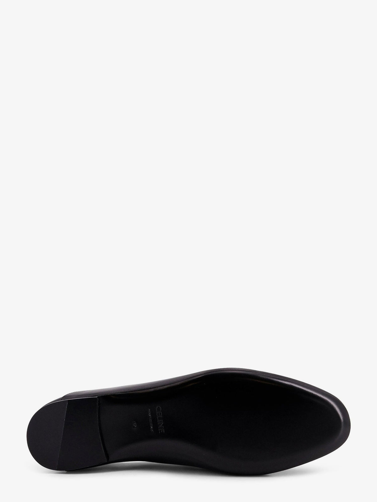 Celine Women's Aura Slip on Leather Loafers Black