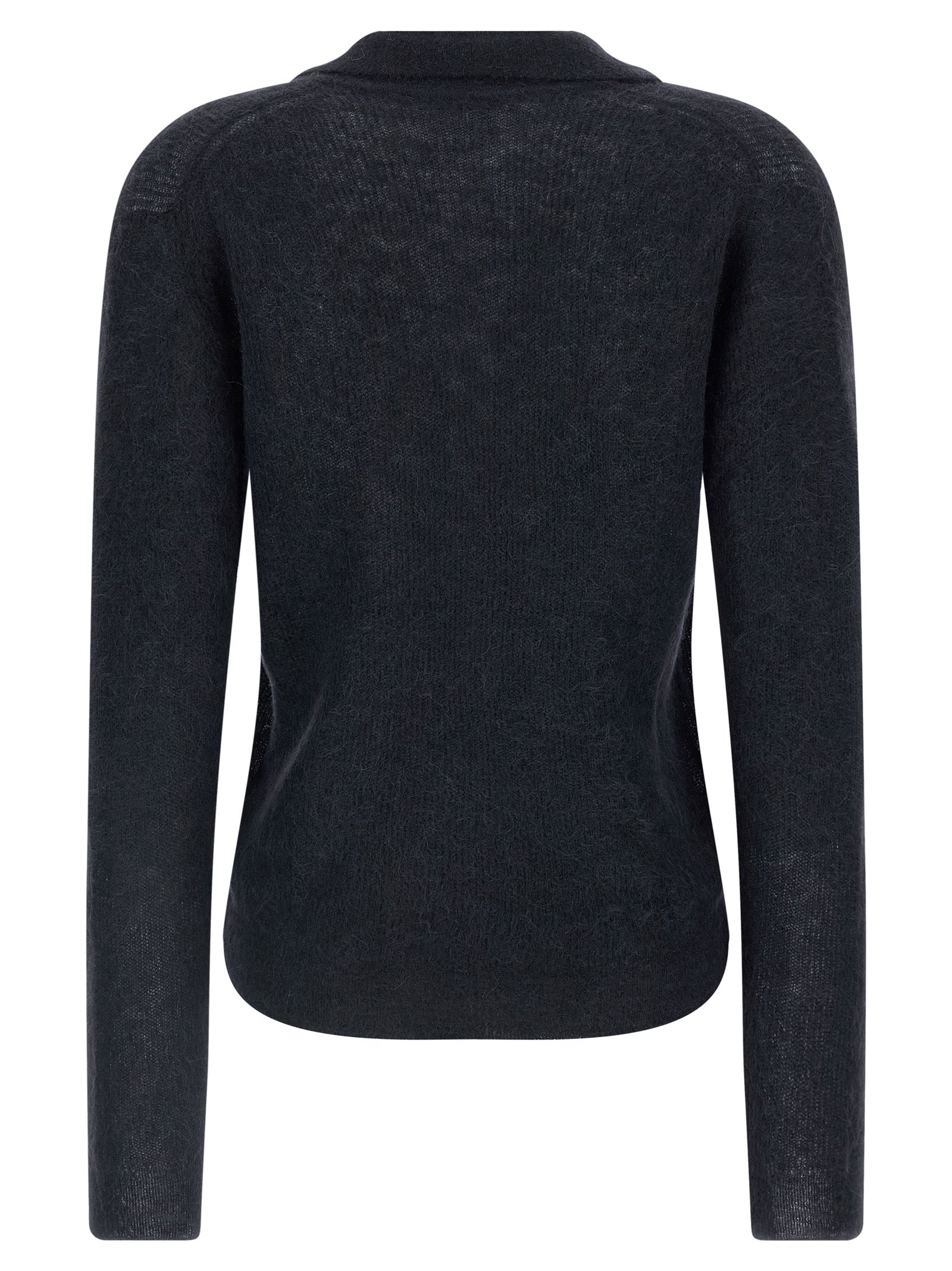 AURALEE - AURALEE - Tam yarn polo shirt - Women’s Tops