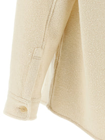 AURALEE - AURALEE - Overshirt tweed Homesupn - Men’s Tops