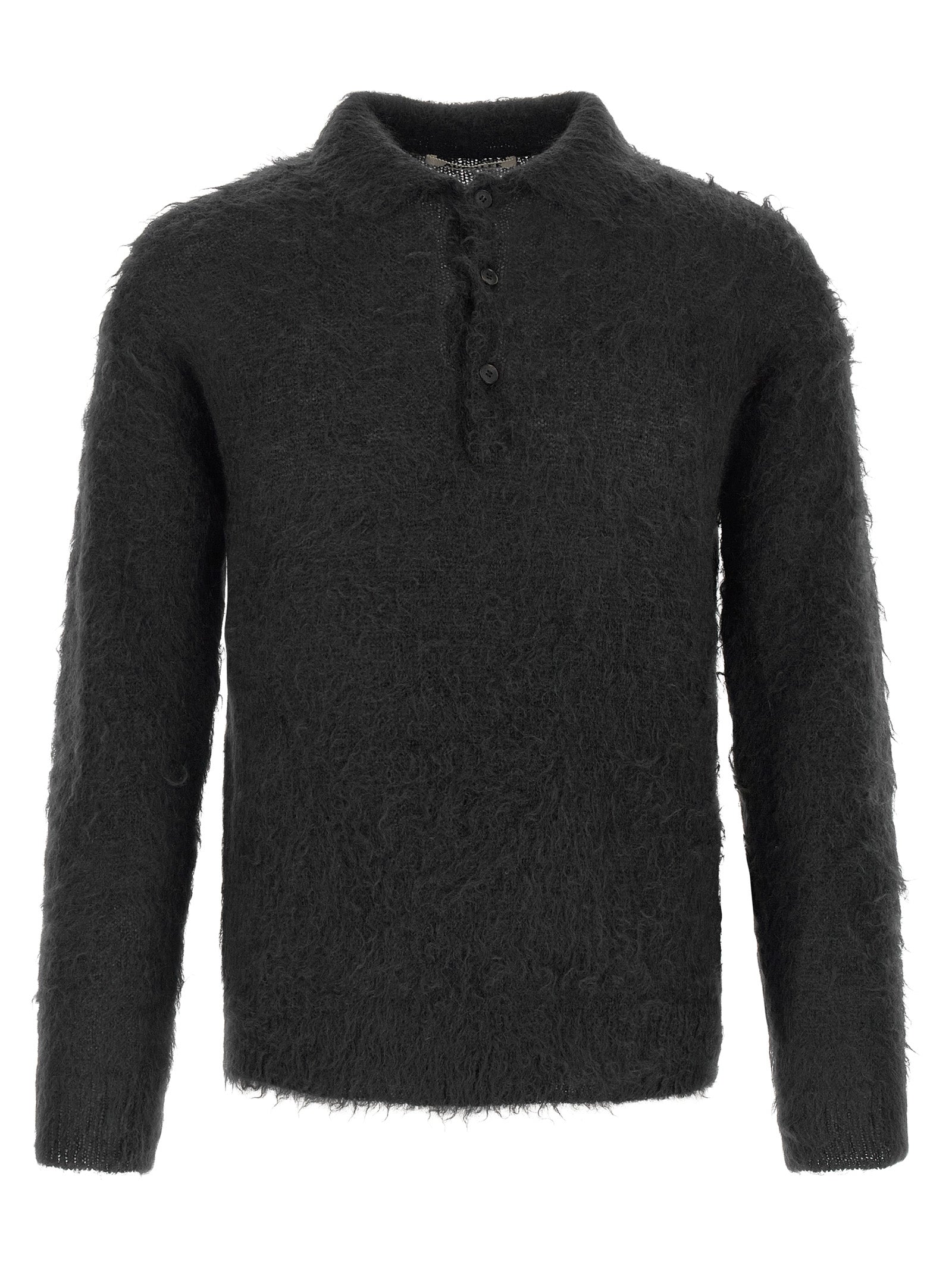 AURALEE - AURALEE - Polo Super Kid Mohair - Men’s Tops