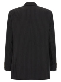 AURALEE - AURALEE - Pinstriped long blazer - Women’s Clothing