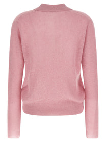 AURALEE - AURALEE - Tam yarn polo shirt - Women’s Tops