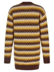 AURALEE - AURALEE - Jacquard cardigan - Women’s Knitwear