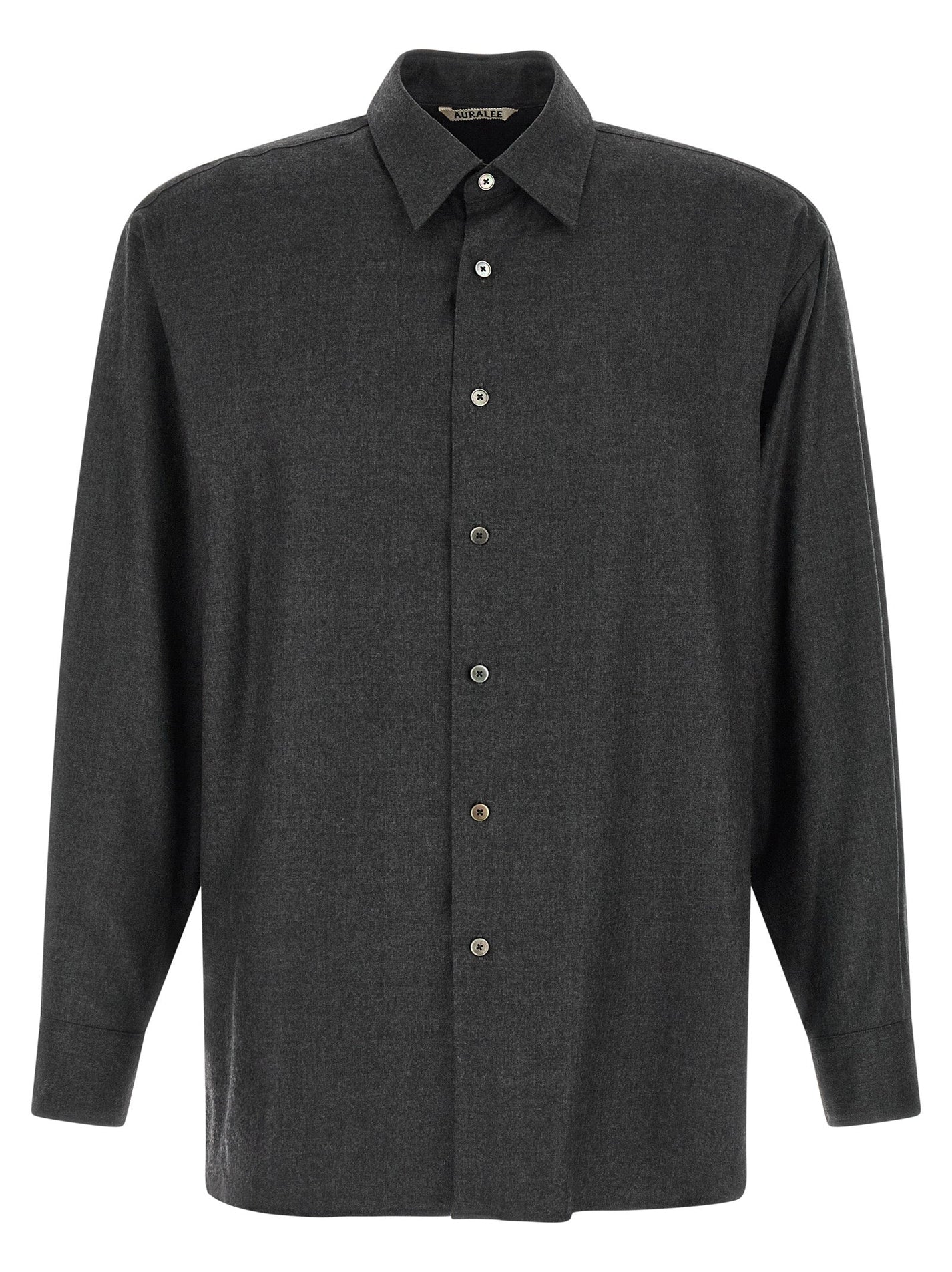 AURALEE - AURALEE - Ultra-fine velvet wool shirt - Men’s Tops
