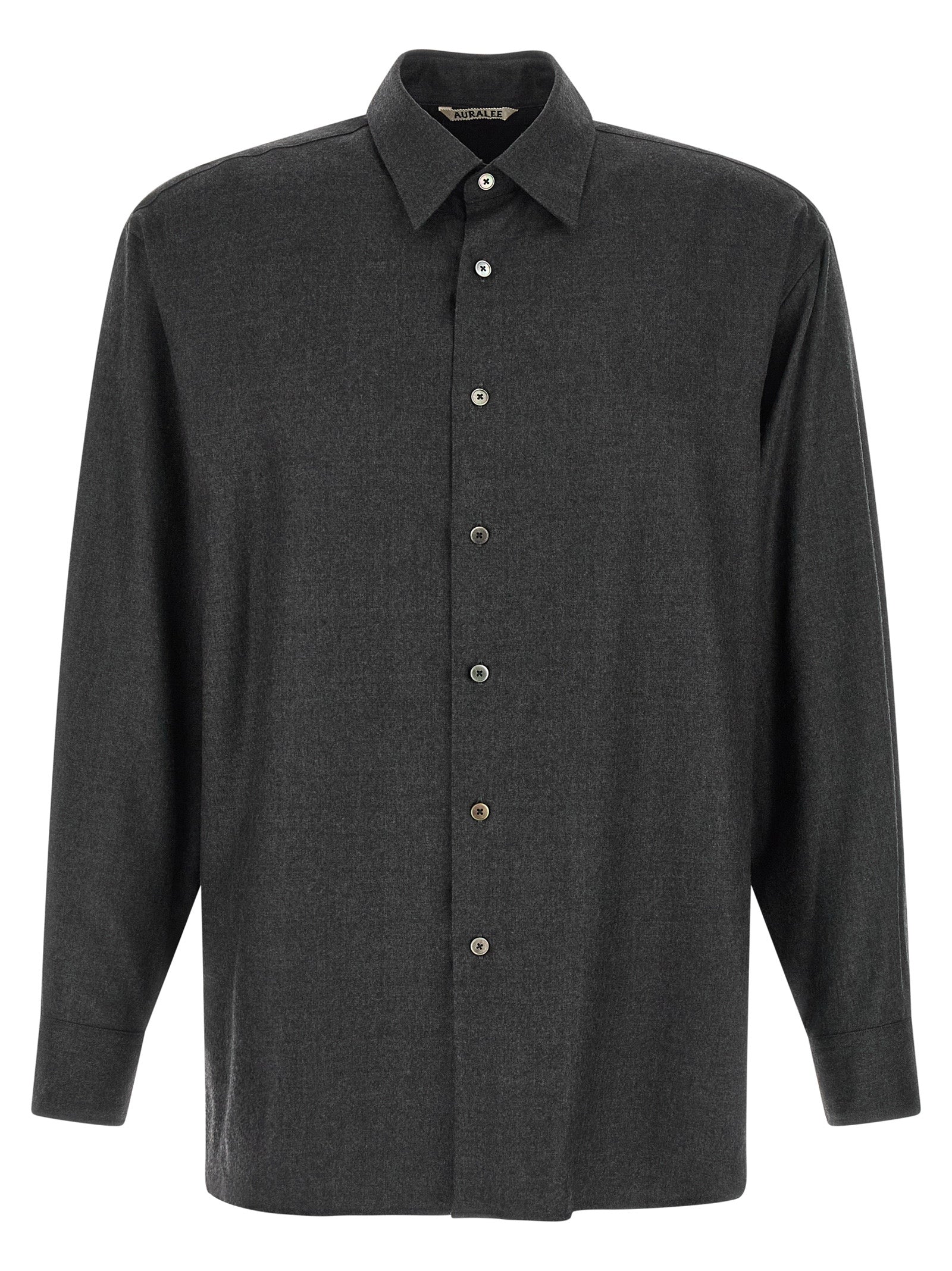 AURALEE - AURALEE - Ultra-fine velvet wool shirt - Men’s Tops