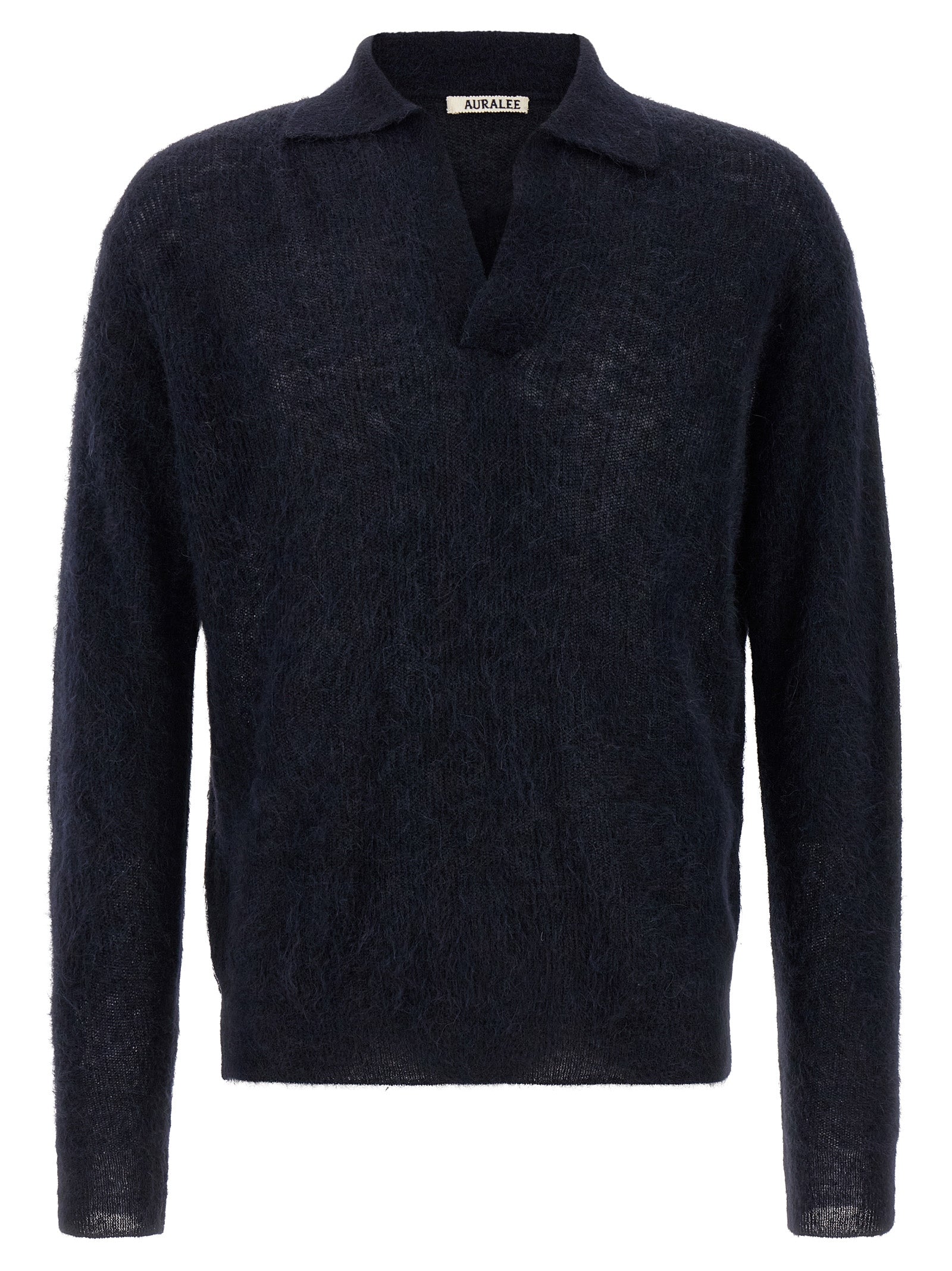 AURALEE - AURALEE - Tam yarn polo shirt - Men’s Tops