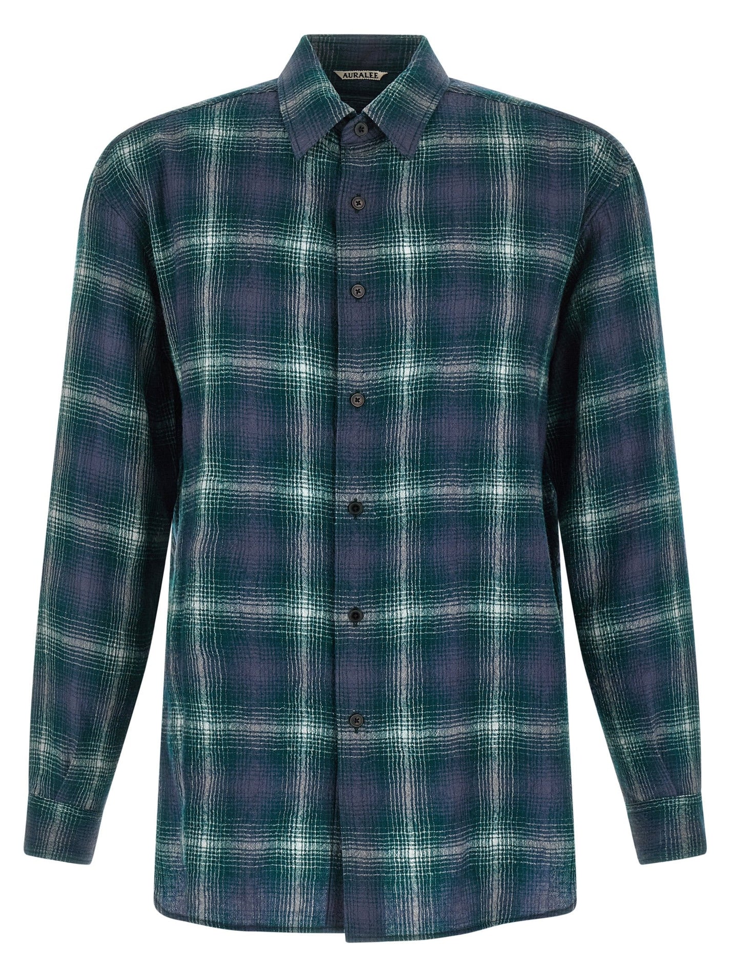 AURALEE - AURALEE - ’Airy Wool Check’ shirt - Men’s Tops