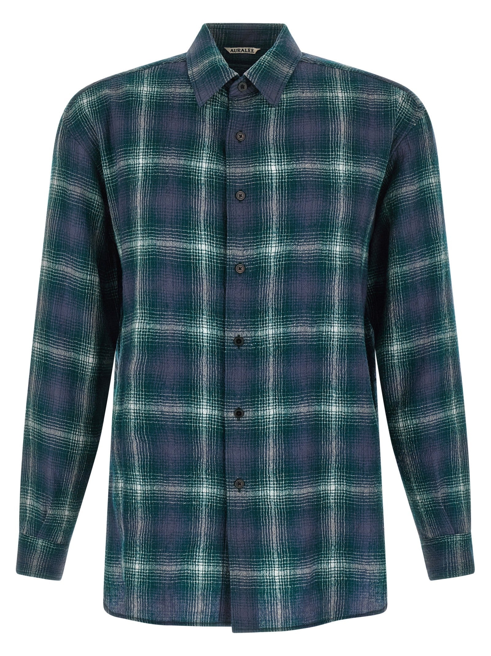 AURALEE - AURALEE - ’Airy Wool Check’ shirt - Men’s Tops