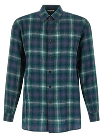 AURALEE - AURALEE - ’Airy Wool Check’ shirt - Men’s Tops