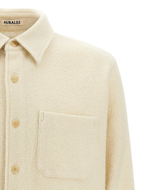 AURALEE - AURALEE - Overshirt tweed Homesupn - Men’s Tops