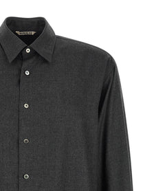 AURALEE - AURALEE - Ultra-fine velvet wool shirt - Men’s Tops