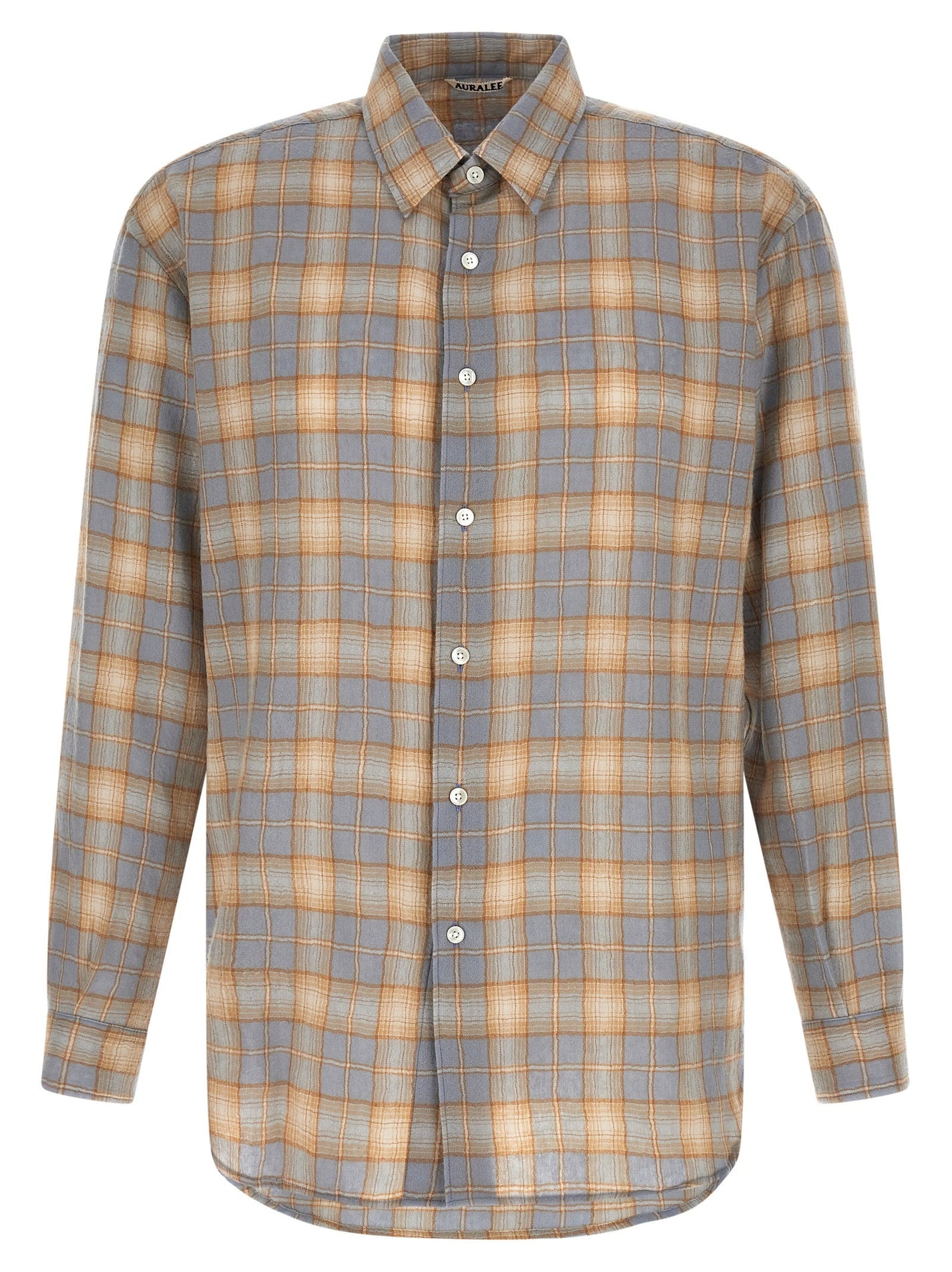 AURALEE - AURALEE - ’Airy Wool Check’ shirt - Men’s Tops