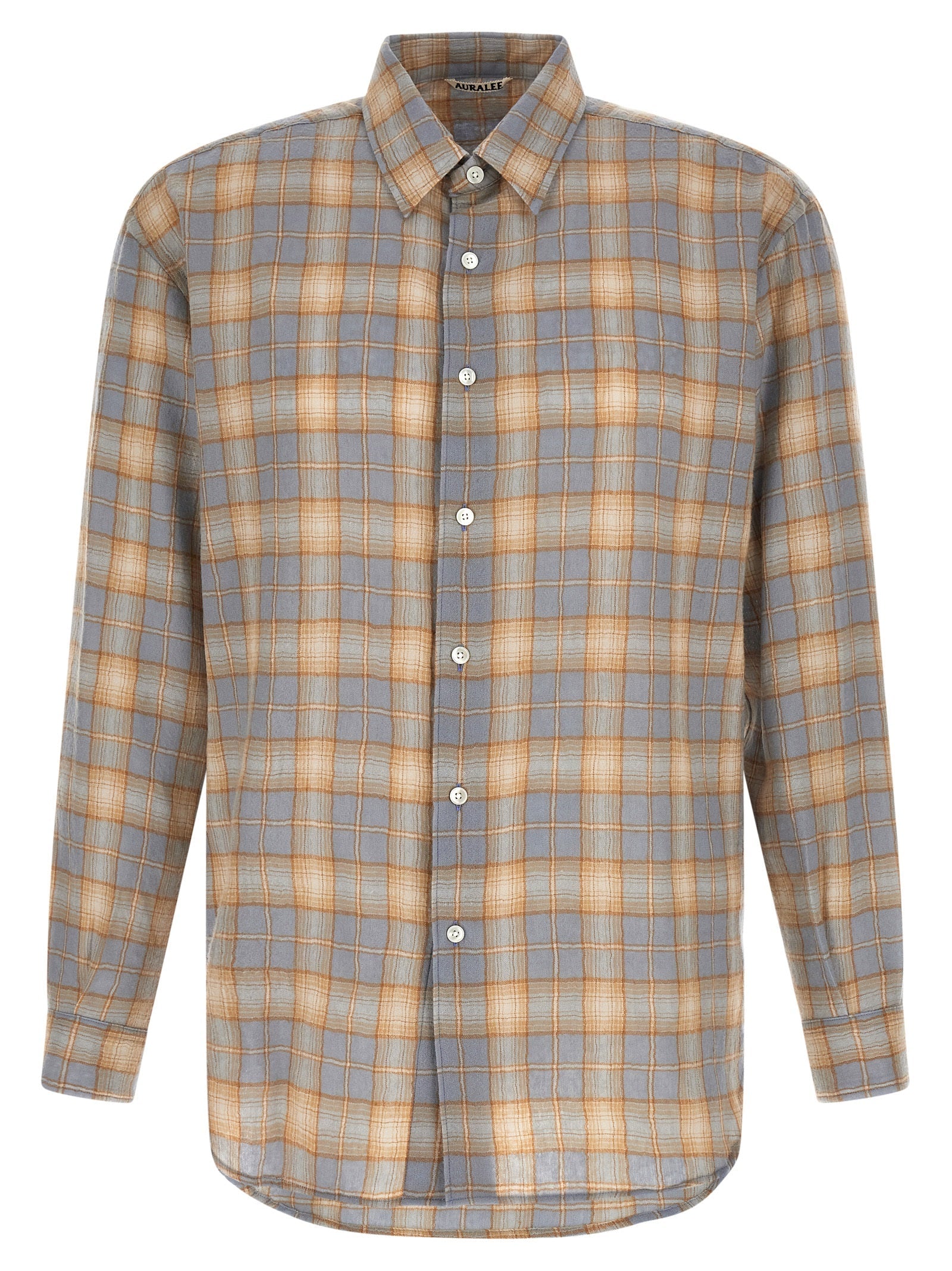 AURALEE - AURALEE - ’Airy Wool Check’ shirt - Men’s Tops