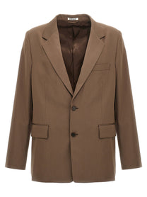 AURALEE - AURALEE - Single-breasted wool blazer - Men’s Clothing