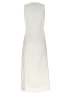 Max Mara Aureo Maxi Waistcoat White, view 2