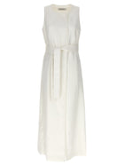 Max Mara Aureo Maxi Waistcoat White