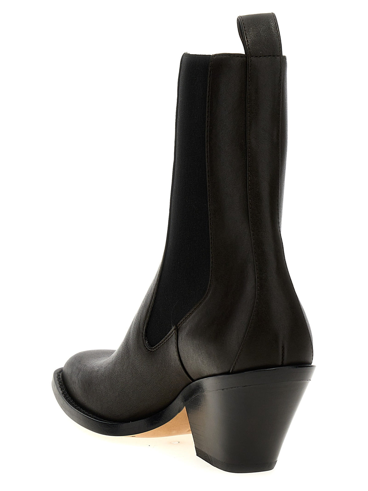 Khaite Austin Ankle Boots Brown, view 3
