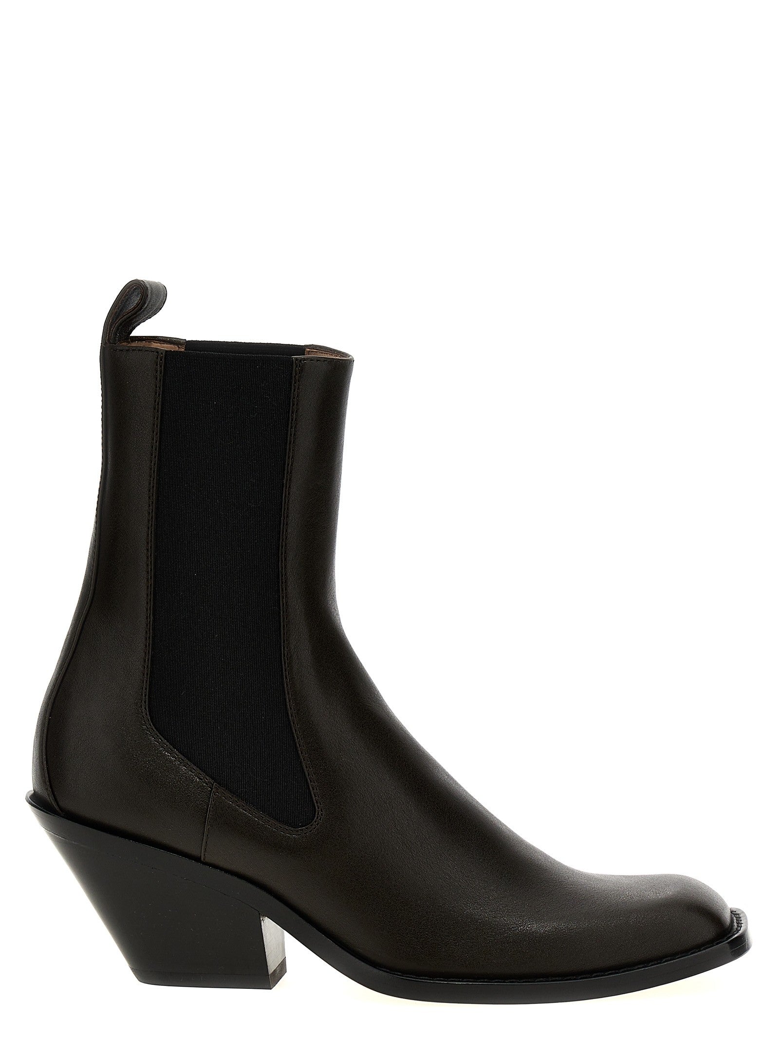 Khaite Austin Ankle Boots Brown