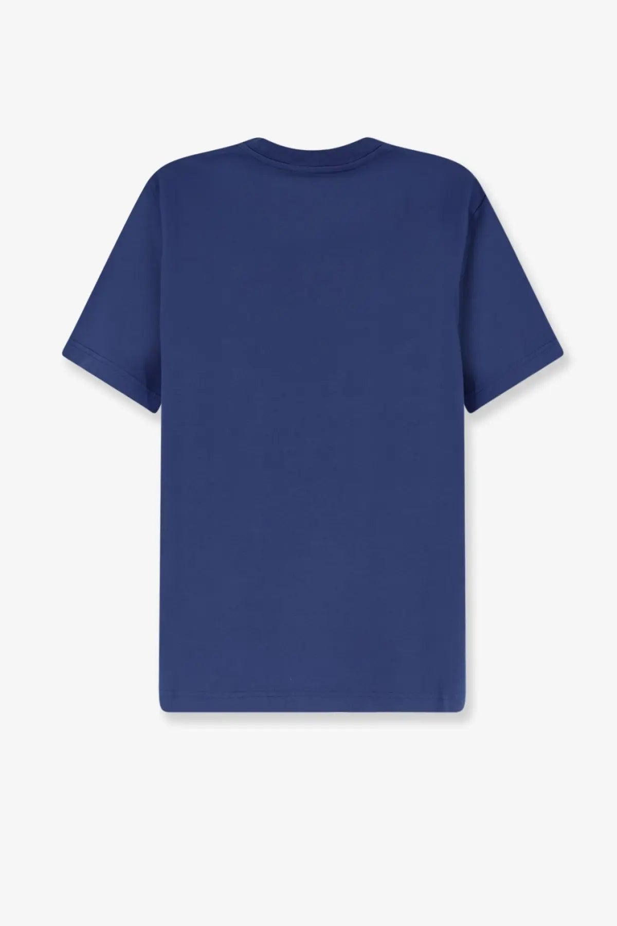 Navy blue cotton jersey short-sleeved shirt for men by Autry featuring a comfortable breathable fabric