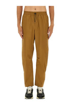 AUTRY Men's Rain Tech Nylon Pants Brown