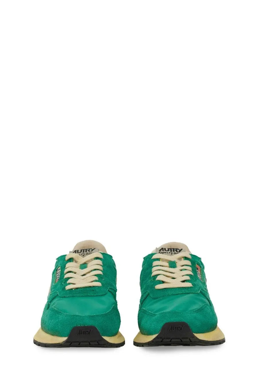 AUTRY Men's Reelwind Supervintage Sneaker Green, view 4