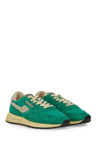AUTRY Men's Reelwind Supervintage Sneaker Green, view 2