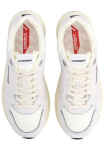 Autry men’s sneaker hyperway multicolor white with cream soles and subtle gray accents for casual wear