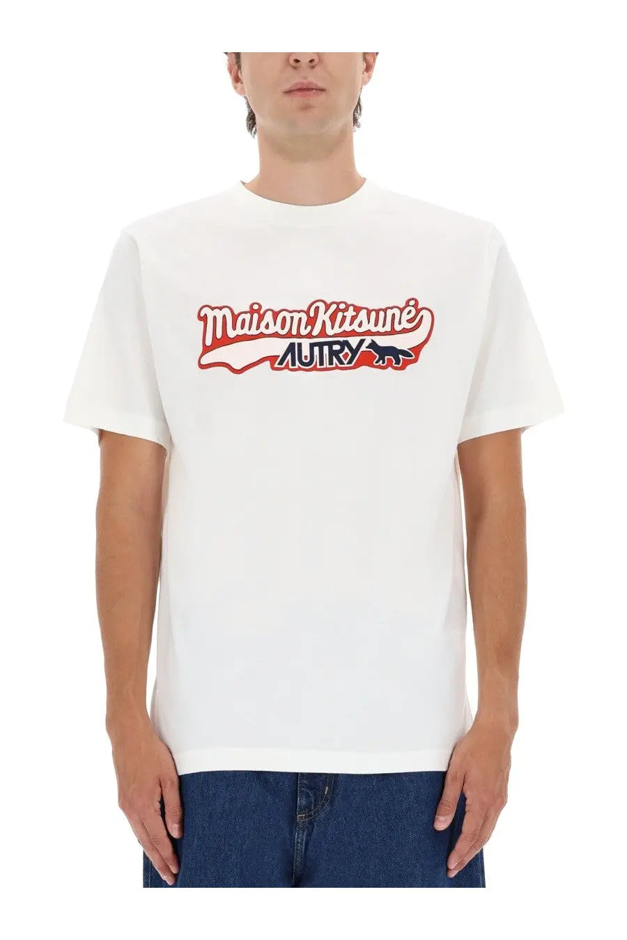 AUTRY Unisex Autry Maison Kitsuné Shirt White, view 4