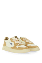 AUTRY Women's Medalist Low Sneaker Yellow, view 2