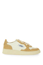 AUTRY Women's Medalist Low Sneaker Yellow