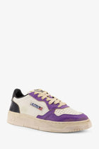 AUTRY Women's Super Vintage Low Top Leather Sneakers White, view 2
