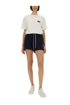 AUTRY Women's Sweatshirt Shorts Blue, view 2