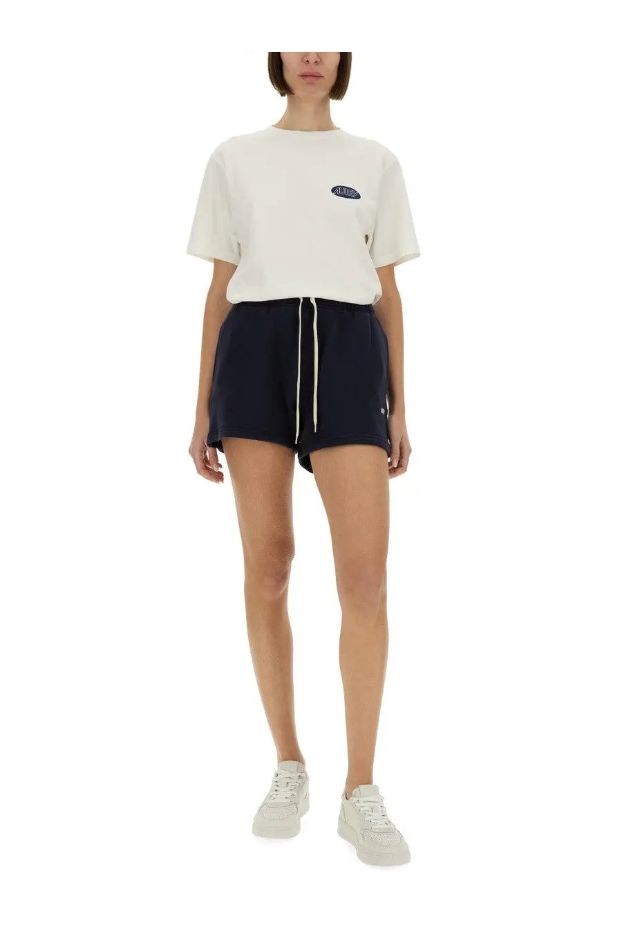 AUTRY Women's Sweatshirt Shorts Blue, view 2