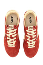 AUTRY Women's Windspin Low Sneaker Red, view 6