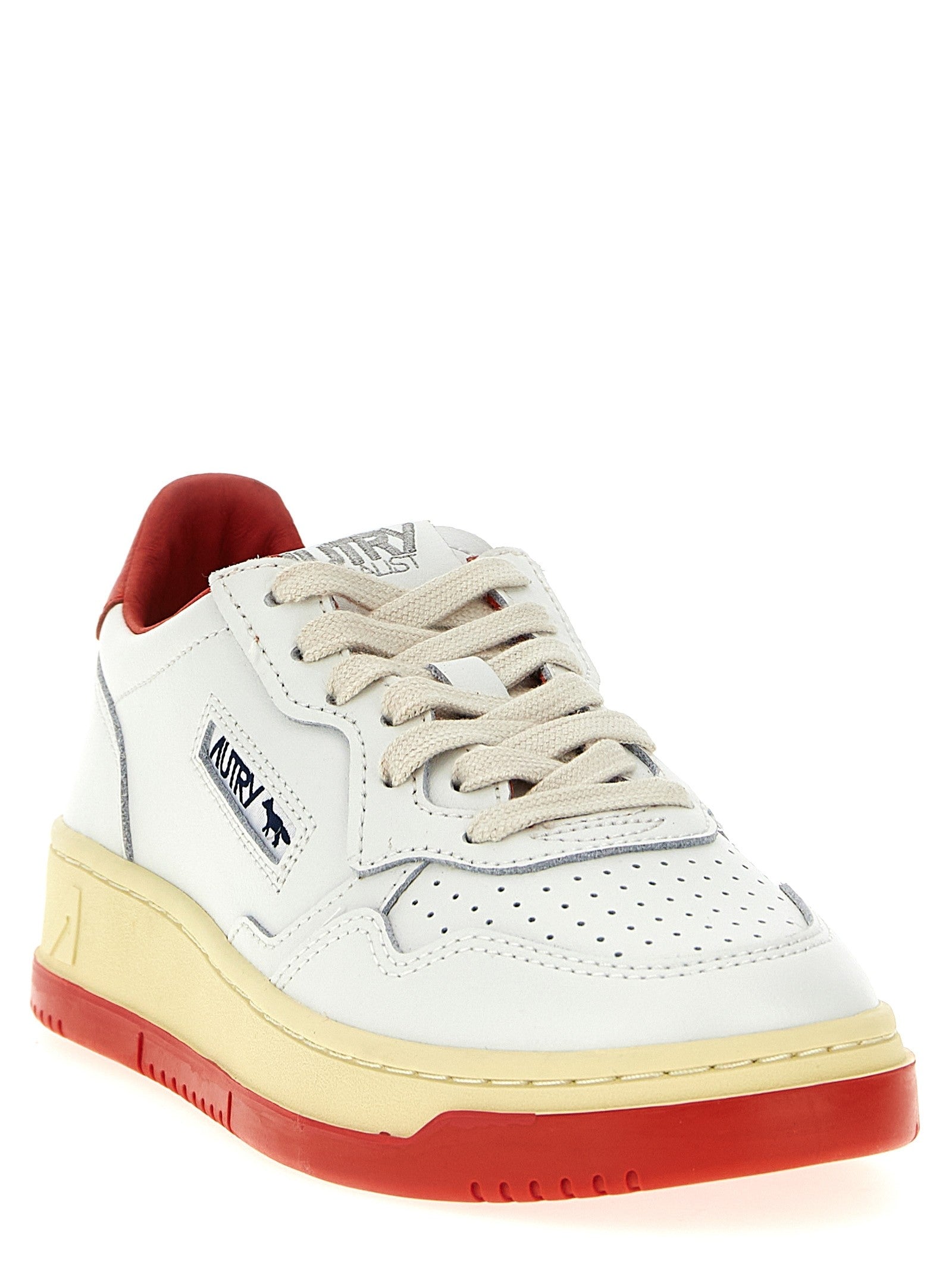 AUTRY Autry Maison Kitsuné Medalist Low Sneakers Red