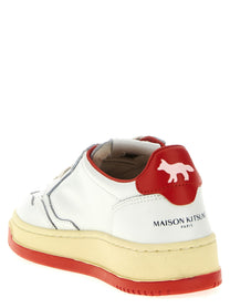 AUTRY Autry Maison Kitsuné Medalist Low Sneakers Red