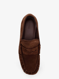 Alohas Women's Aven Suede Loafers Brown