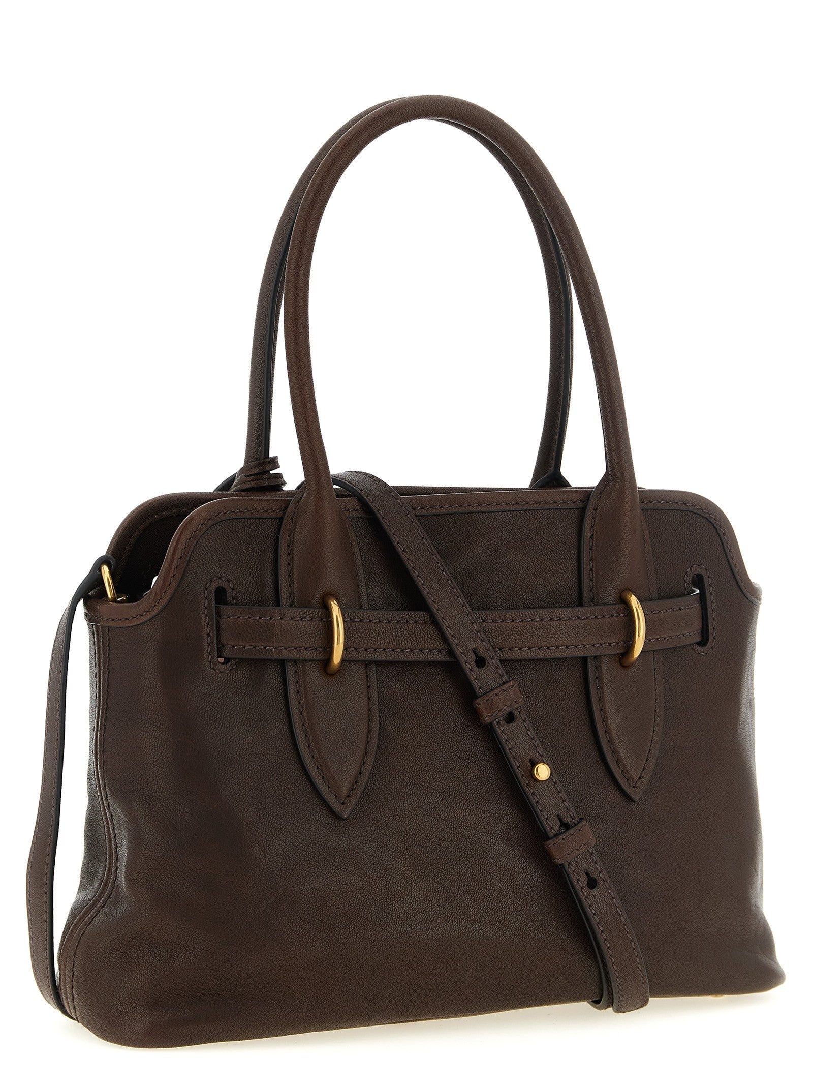 Miu Miu Aventure Handbag Brown