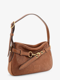 Miu Miu Women's Aventure Leather Bag Rovere