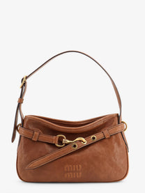 Miu Miu Women's Aventure Leather Bag Rovere