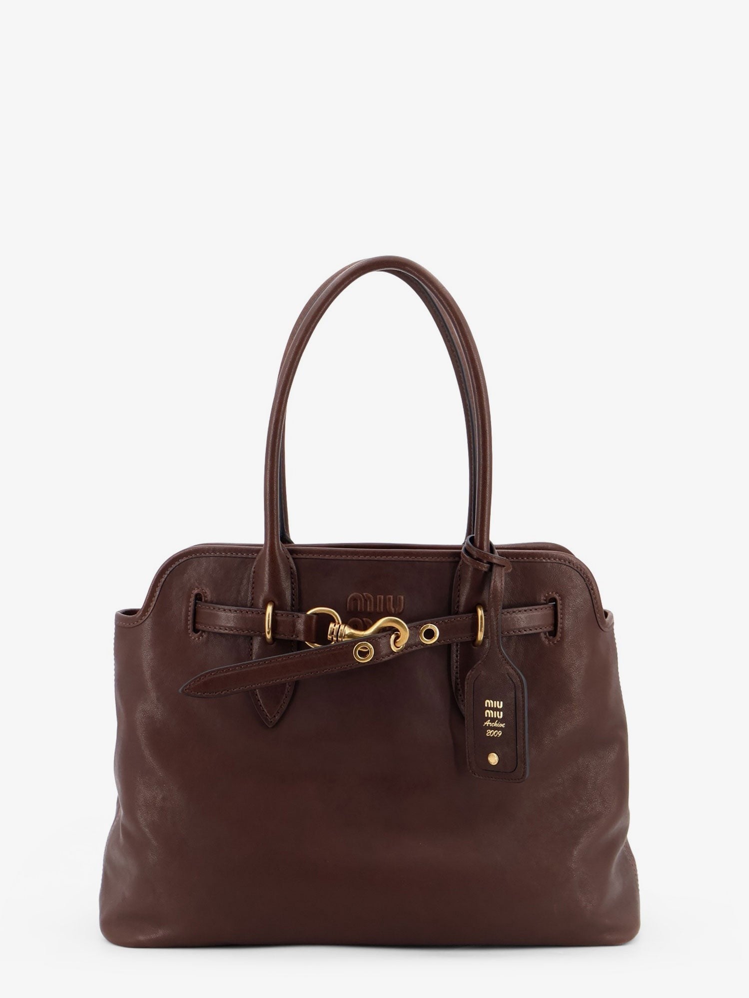 Miu Miu Women's Aventure Leather Handbag RADICA
