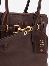 Miu Miu Women's Aventure Leather Handbag RADICA