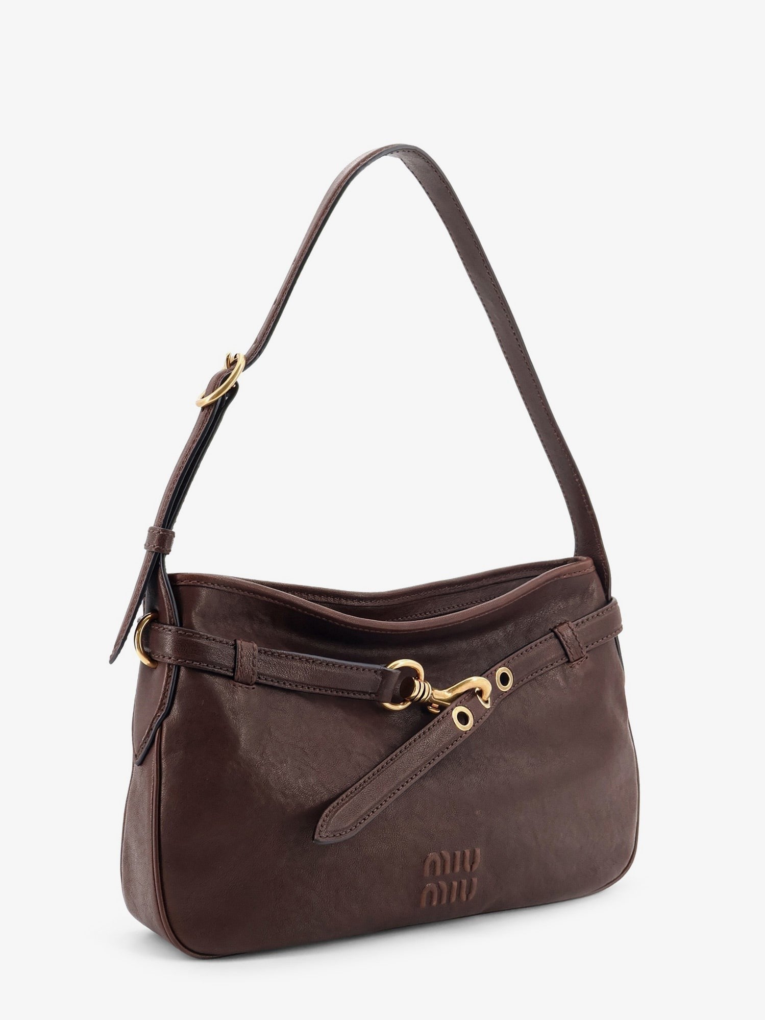 Miu Miu Women's Aventure Leather Shoulder Bag RADICA