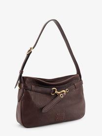 Miu Miu Women's Aventure Leather Shoulder Bag RADICA