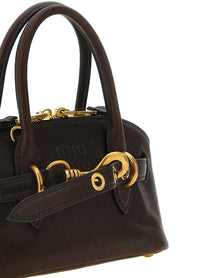 Miu Miu Aventure Mini Handbag Brown, view 3