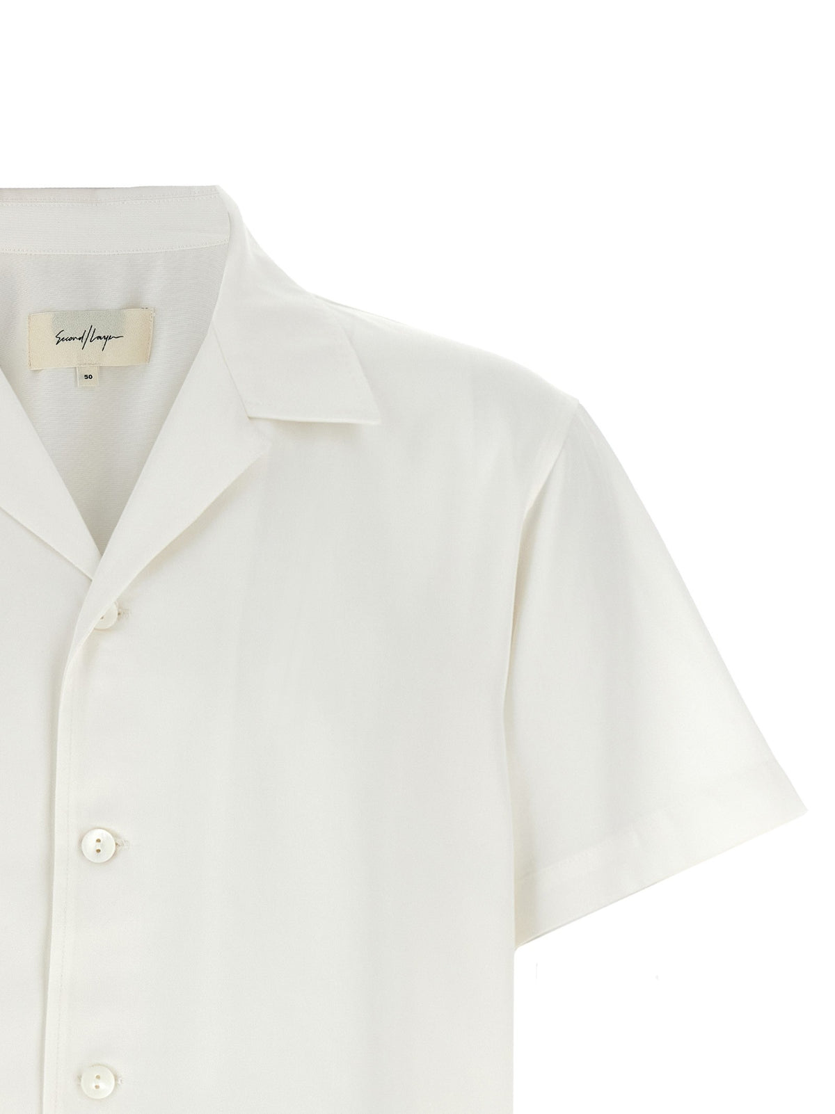 SECOND/LAYER Avenue Shirt White, view 3