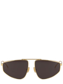 Bottega Veneta Women's Aviator Classic Sunglasses Gold